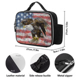 American Eagle Leather Lunch Bag