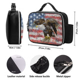 American Eagle Leather Lunch Bag