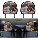 American Eagle Car Headrest Covers