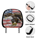 American Eagle Car Headrest Covers