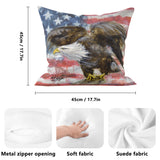 American Eagle Throw Pillow Cover