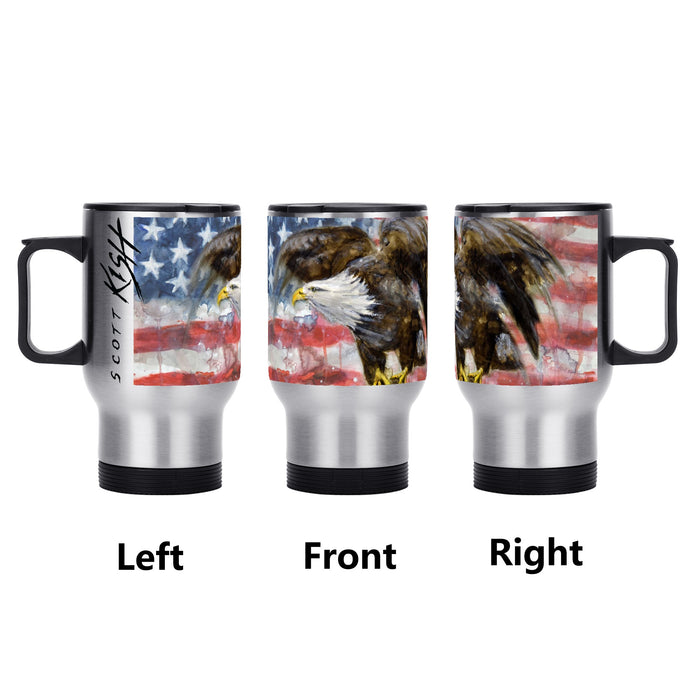 American Eagle Travel Mug