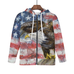 Children's American Eagle Zip Hoodie