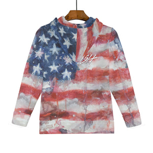 Children's American Eagle Zip Hoodie