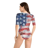 Women's American Eagle  Long Sleeve One Piece Swimsuit