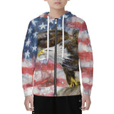 Children's American Eagle Zip Hoodie