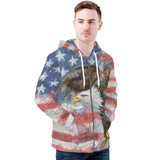 Men's American Eagle Zip Hoodie