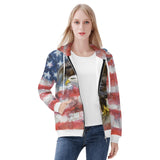 Women's American Eagle Zip Hoodie