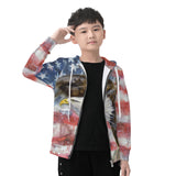 Children's American Eagle Zip Hoodie