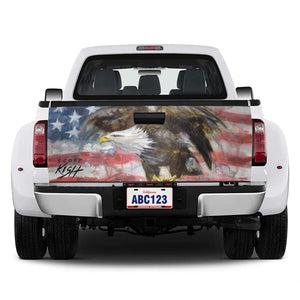 American Eagle Pick Up Truck Tailgate Decal
