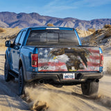 American Eagle Pick Up Truck Tailgate Decal