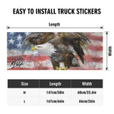 American Eagle Pick Up Truck Tailgate Decal