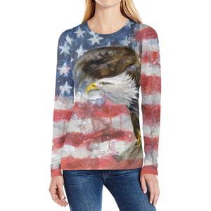 Women's American Eagle Long Sleeve T-Shirt