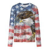 Women's American Eagle Long Sleeve T-Shirt