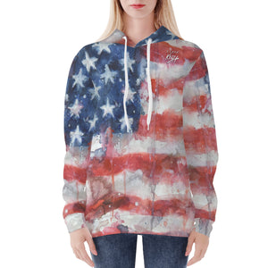 Women's American Flag Hoodie