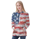 Women's American Flag Hoodie
