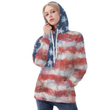 Women's American Flag Hoodie