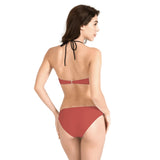 Women's High Neck American Eagle Bikini