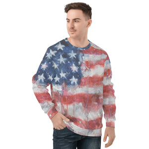 Men's American Flag Sweatshirt