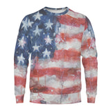 Men's American Flag Sweatshirt