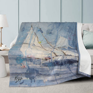 Sailing Fleece Blanket