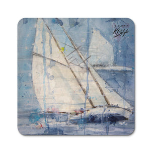 Sailing Rubber Coaster Set
