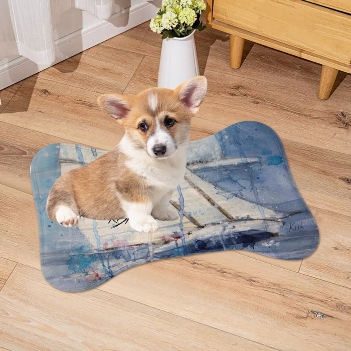 Sailing Dog Rug