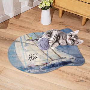 Sailing Cat Rug