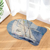 Sailing Cat Rug