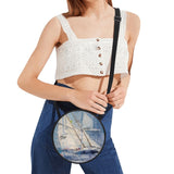Sailing Round Satchel Bag
