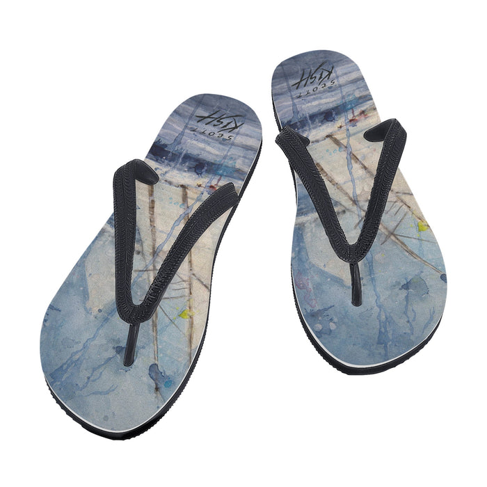 Womens Sailing Flip Flops