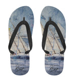Womens Sailing Flip Flops