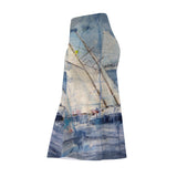 Womens Sailing Full Length Skirt