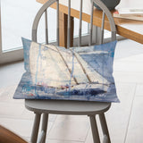 Sailing Rectangular Throw Pillow Cover