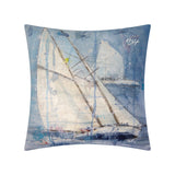 Sailing Throw Pillow Cover