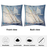 Sailing Throw Pillow Cover