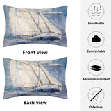 Sailing Rectangular Throw Pillow Cover