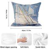 Sailing Throw Pillow Cover