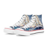 Women's Sailing High Top Canvas Shoes