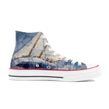 Women's Sailing High Top Canvas Shoes