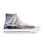 Men's Sailing High Top Canvas Shoes