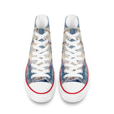 Women's Sailing High Top Canvas Shoes