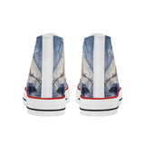 Women's Sailing High Top Canvas Shoes
