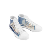 Kid's Sailing High Top Canvas Shoes
