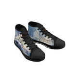 Kid's Sailing High Top Canvas Shoes
