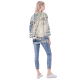 Women's Sailing Puff Sleeve Blouse
