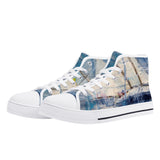 Women's Sailing High Top Canvas Shoes