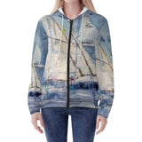 Women's Lightweight Sailing Zip Hoodie