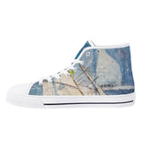 Women's Sailing High Top Canvas Shoes