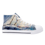 Women's Sailing High Top Canvas Shoes